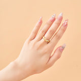 ♯7 Point pearl ring