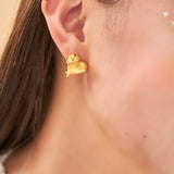 ♯9  Vintage heart pierce