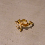 #14 Knot gold ring